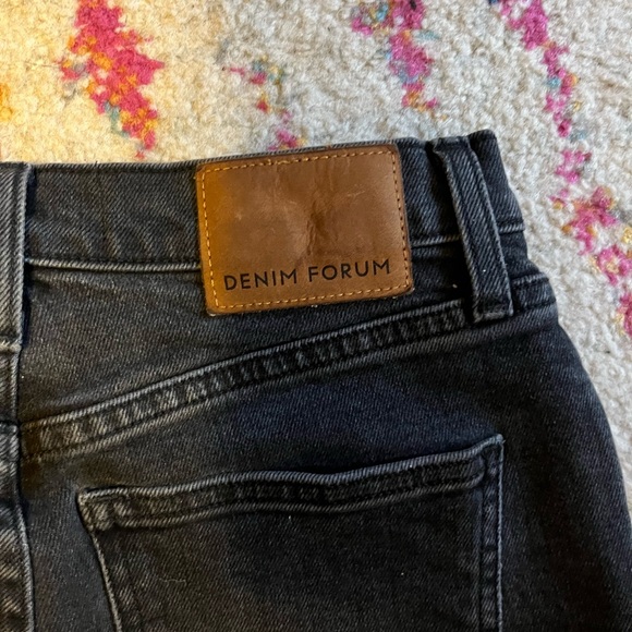 Denim Forum Arlo High Rise Straight Jeans size 24 - Picture 6 of 6